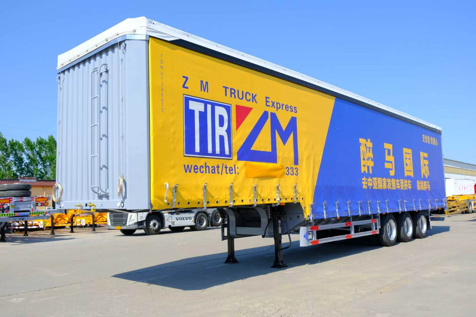 Грузовой полуприцеп ZM CARGO для перевозок из Китая
